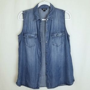 Buffulo David Bitten Denim Top Size S/P
